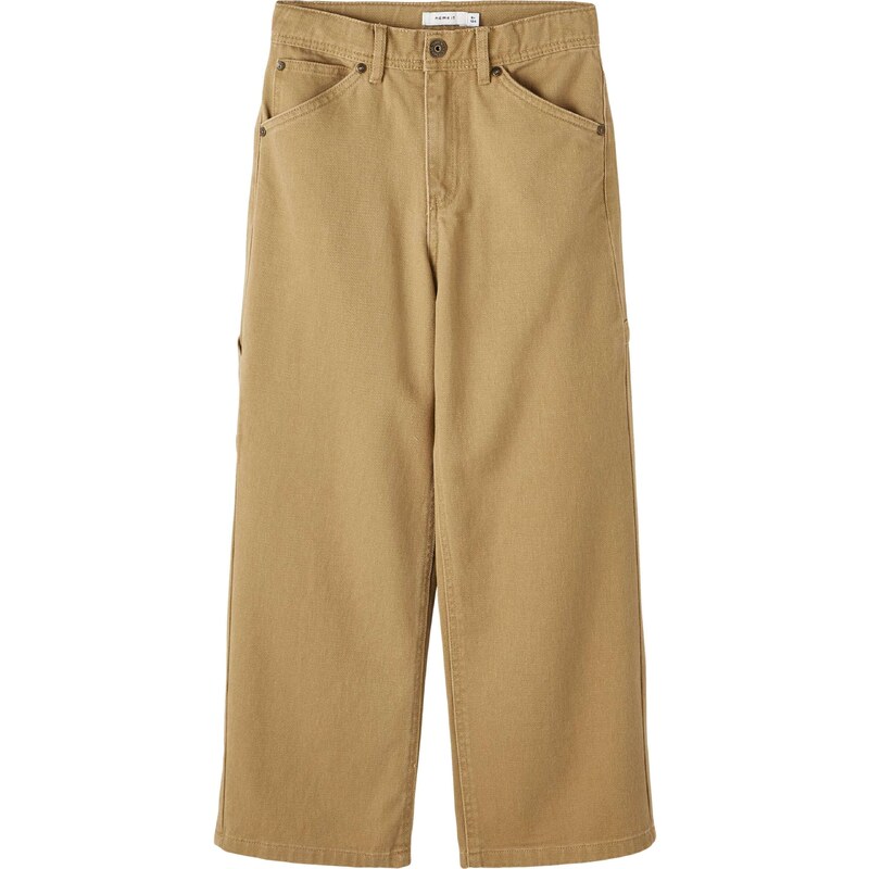 NAME IT Kalhoty NKMRyan khaki