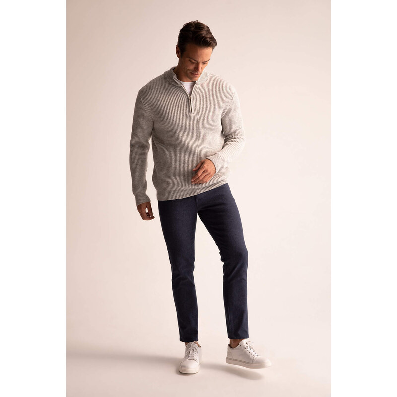 DEFACTO Regular Fit Turtleneck Pullover