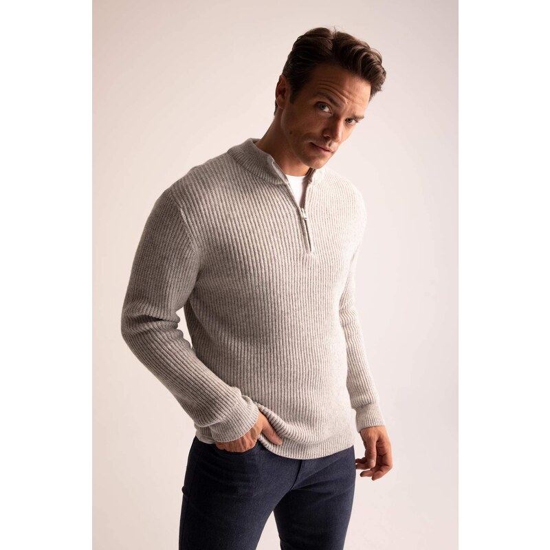 DEFACTO Regular Fit Turtleneck Pullover