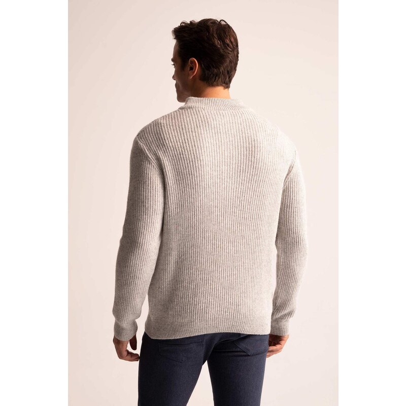 DEFACTO Regular Fit Turtleneck Pullover