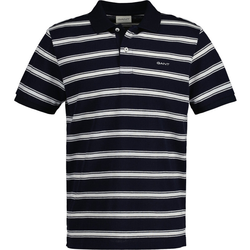 POLOKOŠILE GANT STRIPE SS POLO modrá S