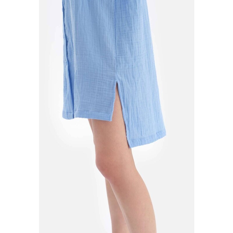 Dagi Blue Muslin Shirt