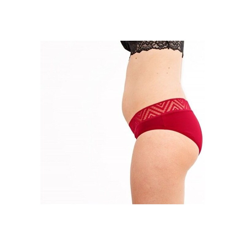 Menstruační kalhotky silná menstruace XL červené (Moře) Pinke Welle