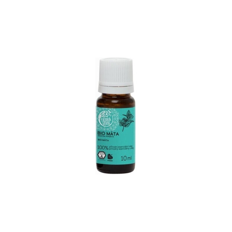 Esenciální olej s vůní máty BIO Tierra Verde - 10 ml