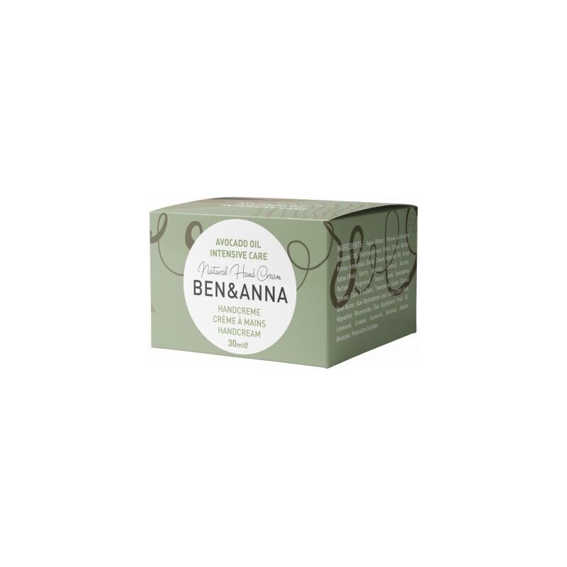 Krém na ruce s avokádovým olejem Ben & Anna - 30 g