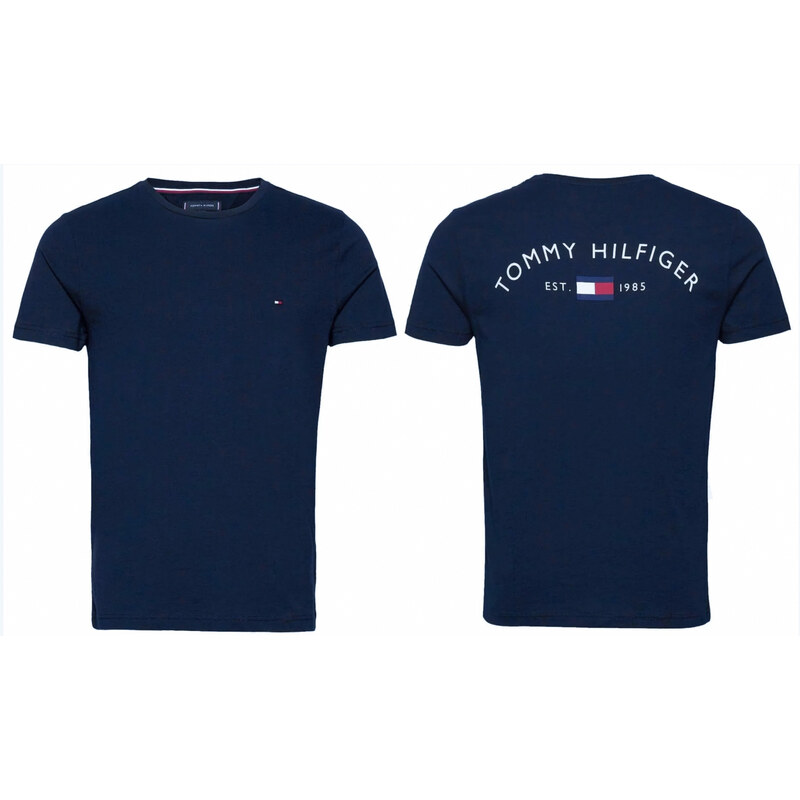 Pánské modré triko Tommy Hilfiger