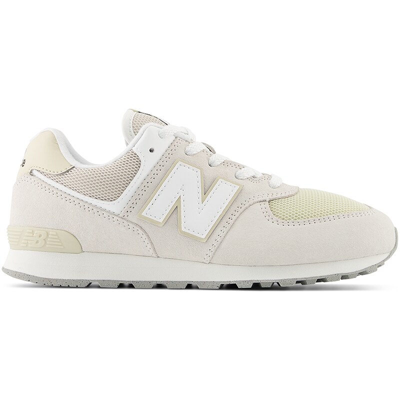 Dětské boty New Balance GC574FOG – béžové