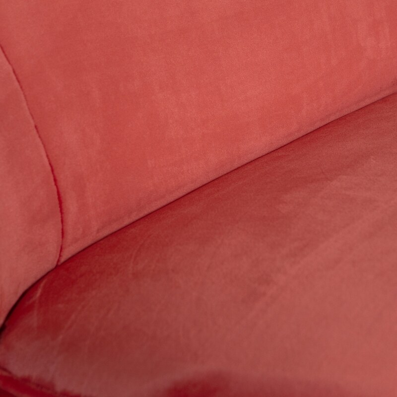 Hoorns Červená čalouněná dvoumístná pohovka Norma 110 cm