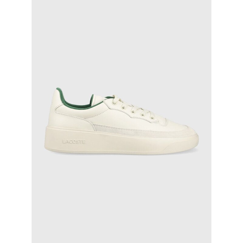 Kožené sneakers boty Lacoste G80 Club Leather Tonal Trainers béžová barva, 45SMA0028