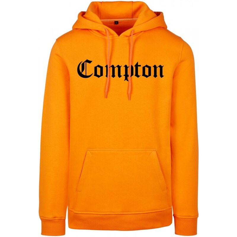 MISTER TEE Compton Hoody - paradise orange