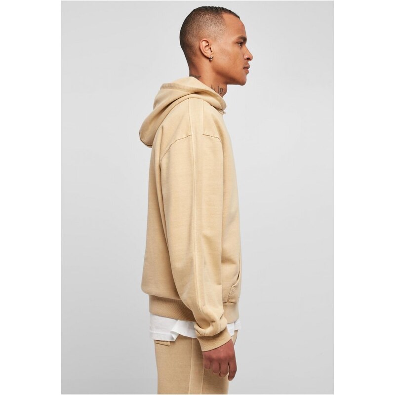 URBAN CLASSICS Heavy Terry Garment Dye Hoody - unionbeige