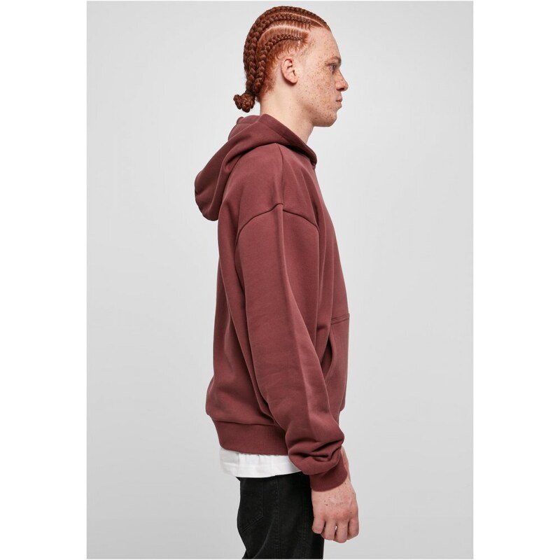 URBAN CLASSICS Ultra Heavy Hoody - cherry