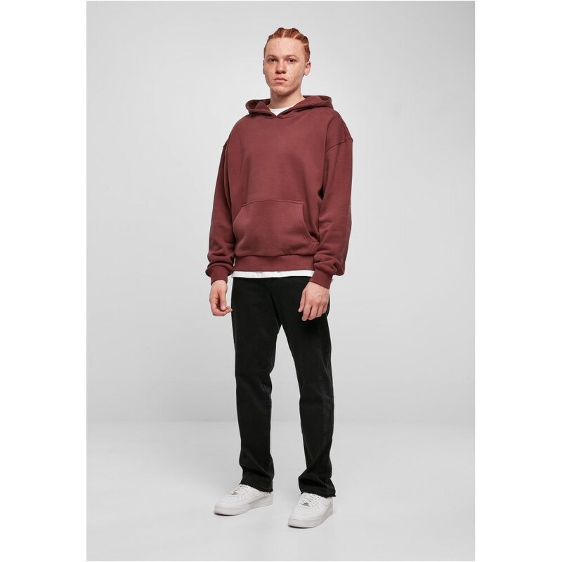 URBAN CLASSICS Ultra Heavy Hoody - cherry