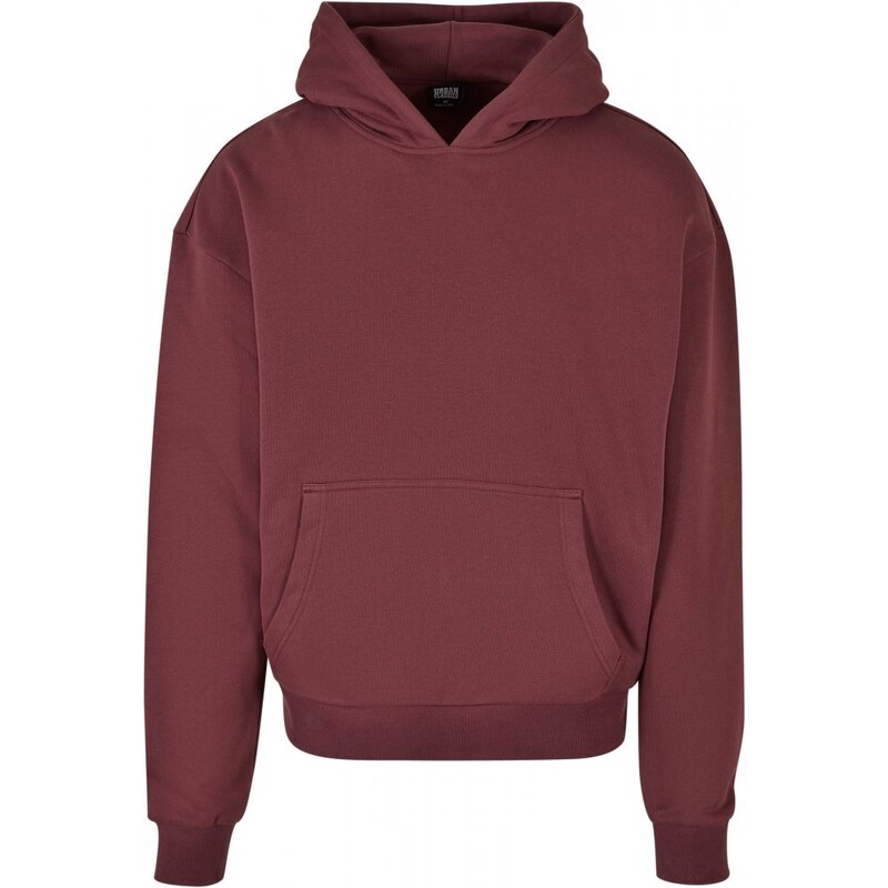 URBAN CLASSICS Ultra Heavy Hoody - cherry