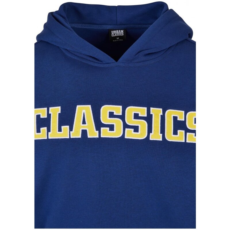 URBAN CLASSICS Classics College Hoody - spaceblue