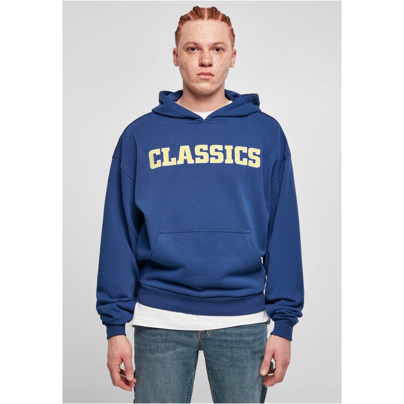 URBAN CLASSICS Classics College Hoody - spaceblue