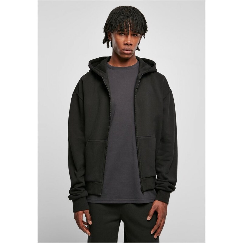 URBAN CLASSICS Ultra Heavy Zip Hoody - black