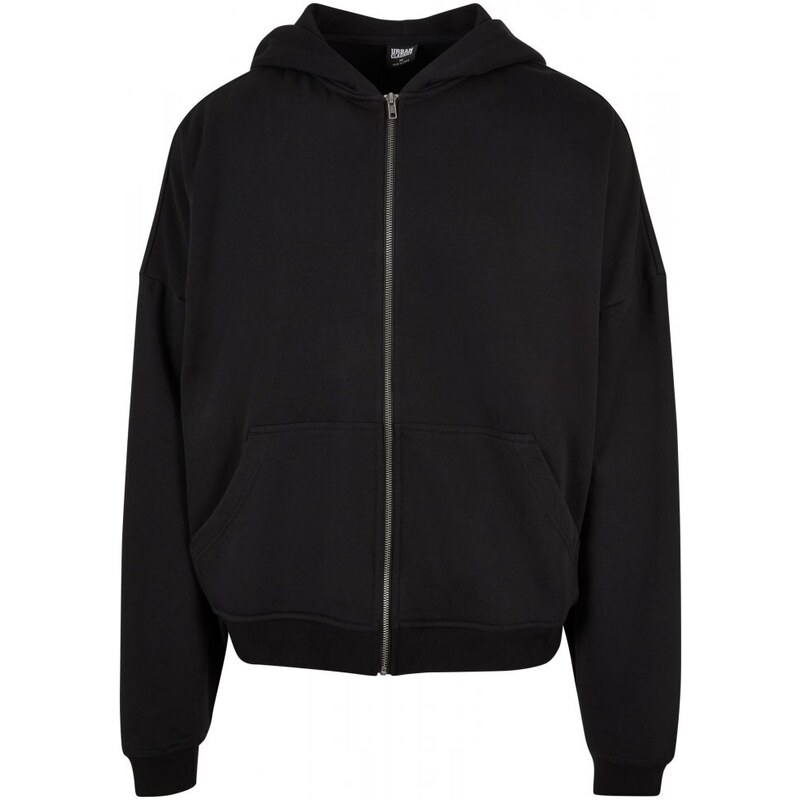 Černá pánská mikina Urban Classics 90's Zip