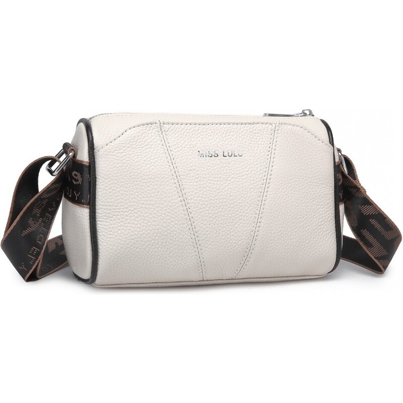 Miss Lulu Stylová crossbody kabelka přes rameno béžová L2310 99047602