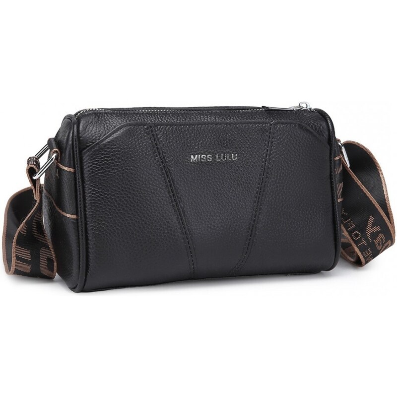 Miss Lulu Stylová crossbody kabelka přes rameno černá L2310 99047601