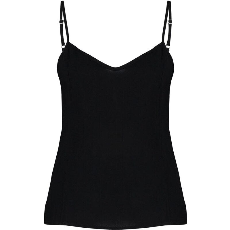 Trendyol Curve Black Woven Strapless Blouse