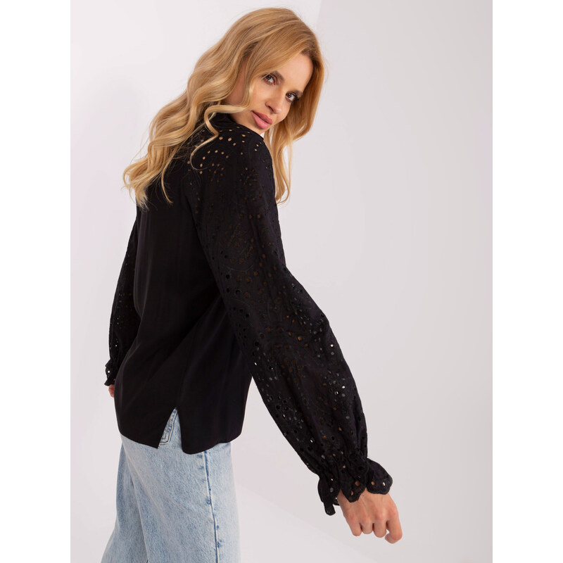 LAKERTA Blouse-LK-BZ-509328.20-black