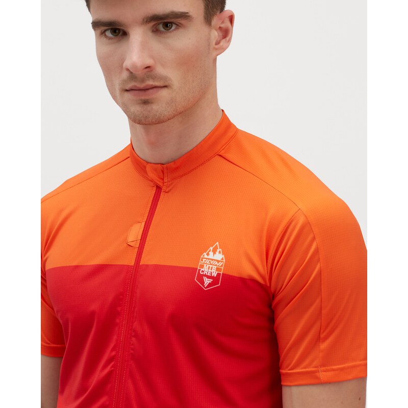 Pánský MTB dres Silvini Turano Pro - oranžový