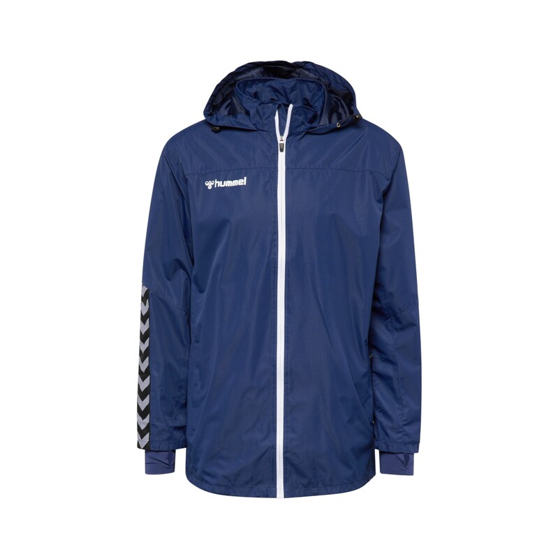 Hummel Sportovní bunda Authentic tmavě modrá / antracitová /
