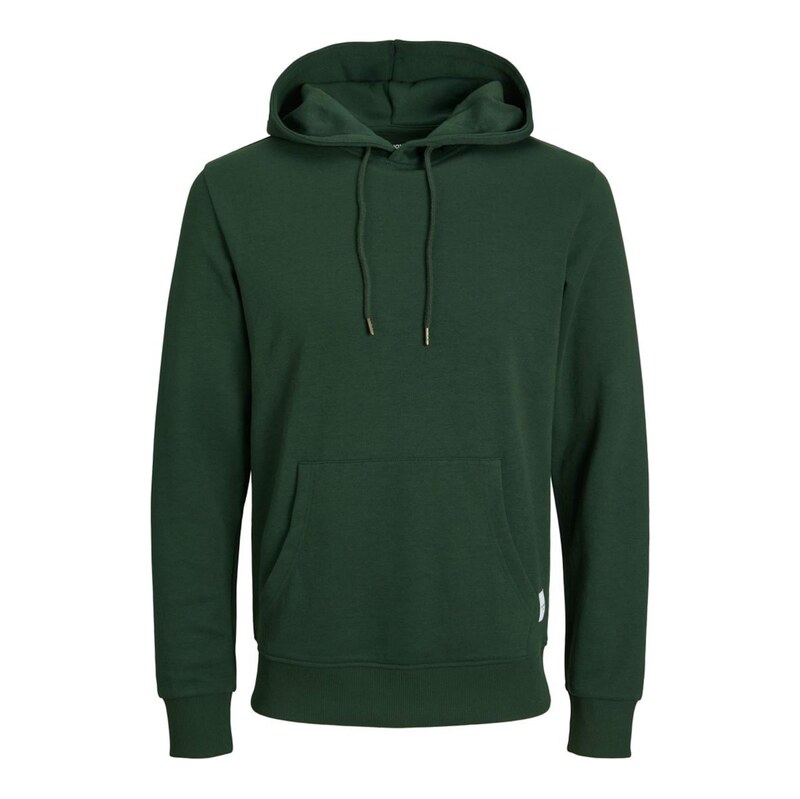 JACK & JONES Mikina tmavě zelená