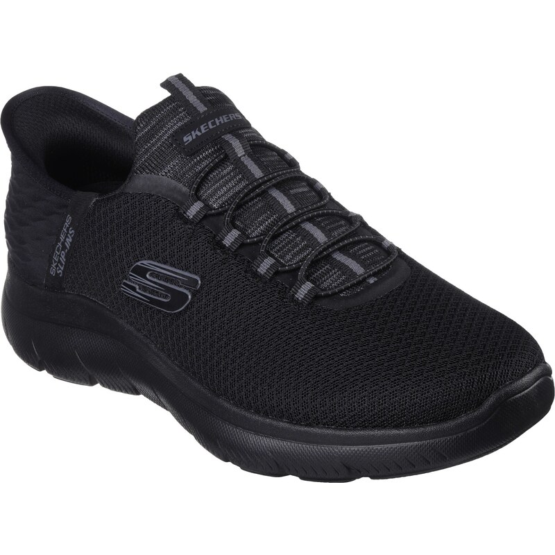 Skechers summits - high range slip-ins BLACK