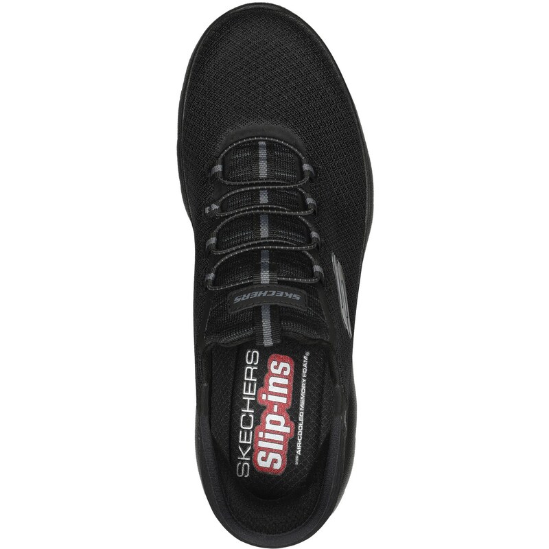 Skechers summits - high range slip-ins BLACK