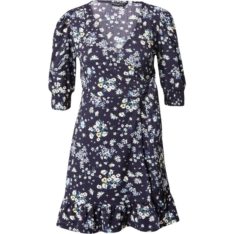 Dorothy Perkins Šaty námořnická modř / světlemodrá / trávově