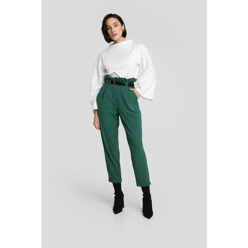 Madnezz House Woman's Trousers Jade Mad769