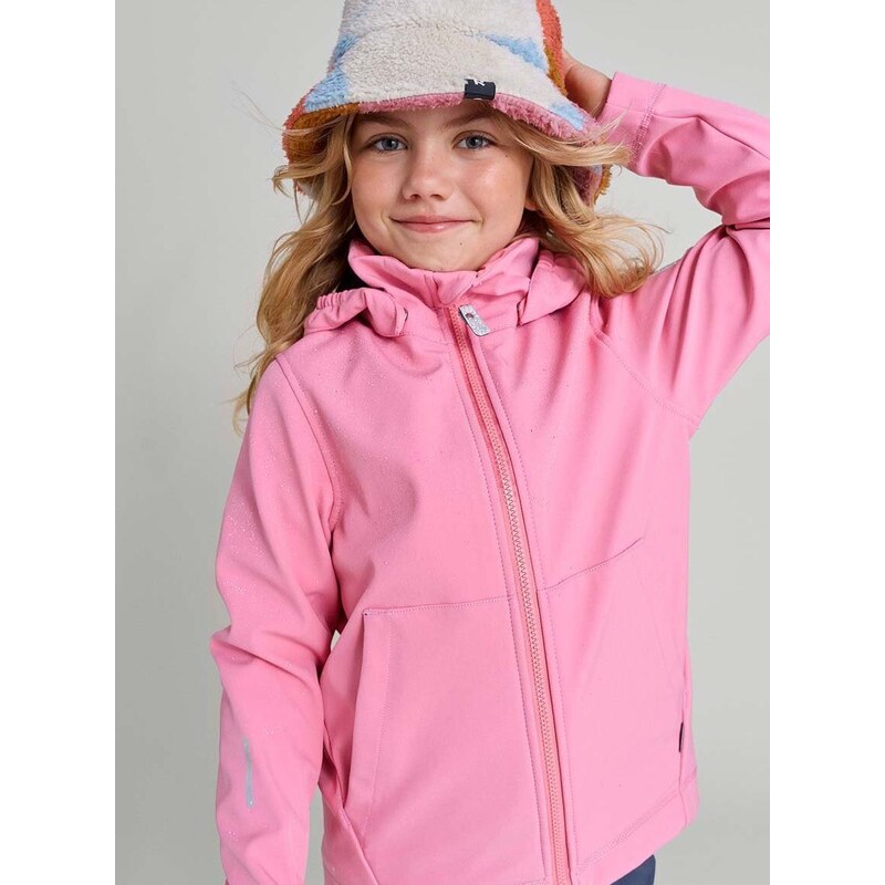 Dětská bunda Reima Koivula růžová barva