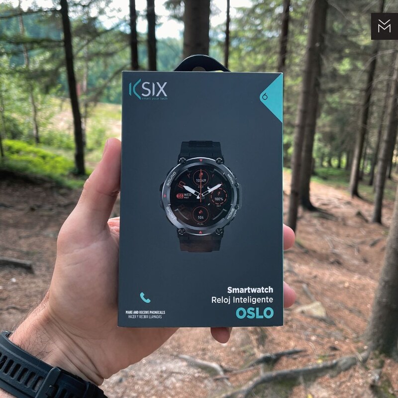 Ksix Oslo chytré hodinky, 1,5", IP68
