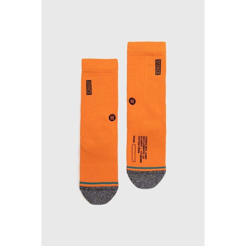 Ponožky Stance Street oranžová barva, A556D20STR-ORA