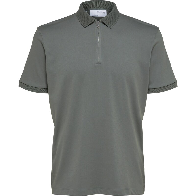 SELECTED Tričko Fave khaki