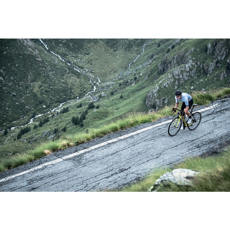 Pánský cyklo dres Silvini Stelvio - světle modrý