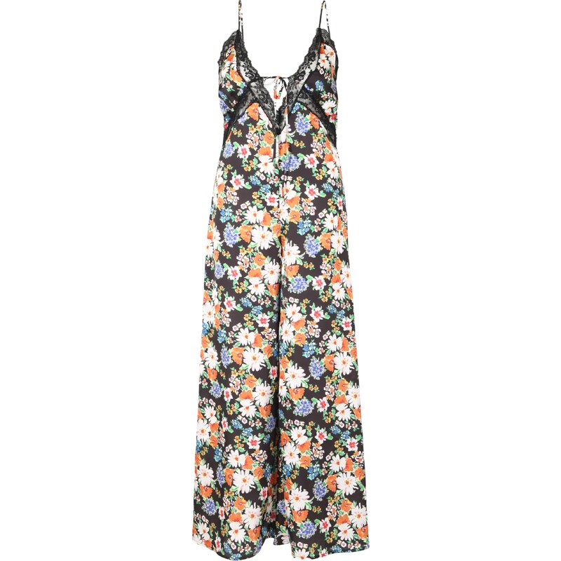 Nasty Gal Petite Letní šaty zelená / oranžová / černá / bílá 109590725