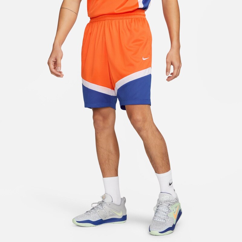 Nike Icon Mens Dri-FIT 8 Basketball Shorts ORANGE