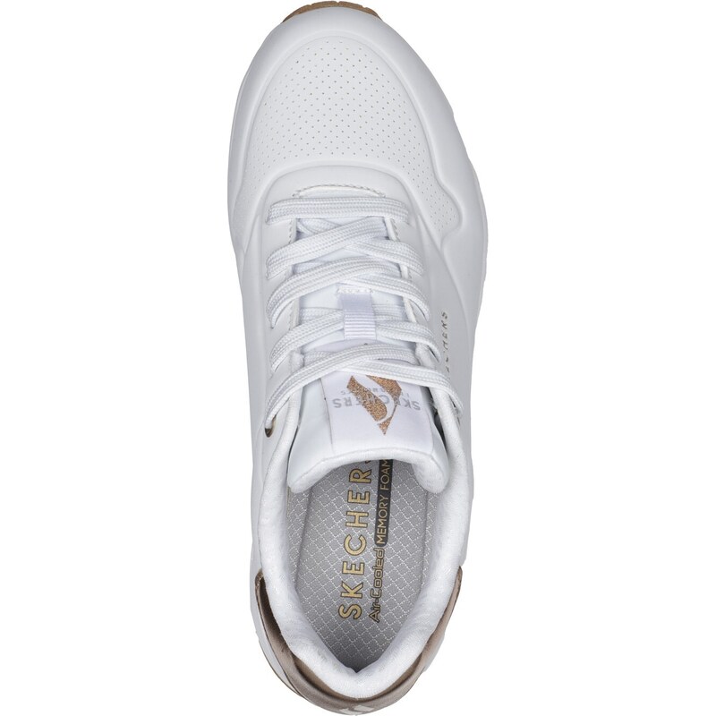 Skechers uno - golden air WHITE