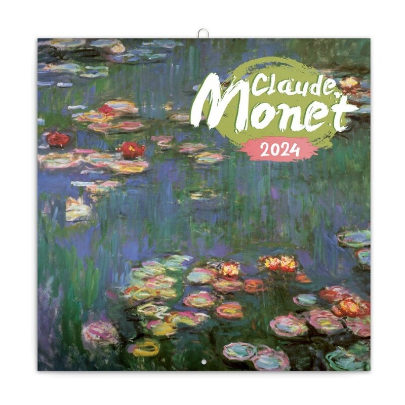 PRESCO GROUP, a.s. Nástěnný kalendář poznámkový Claude Monet 2024 PGP-32506-V-24