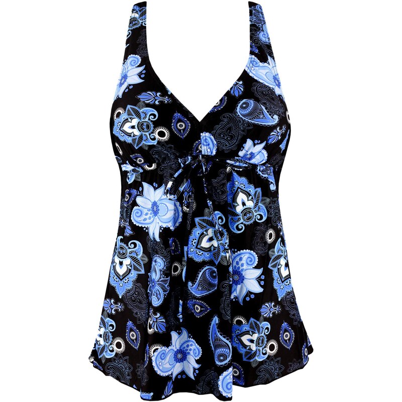 Marias Pavla blue tankini plavkové tílko D026