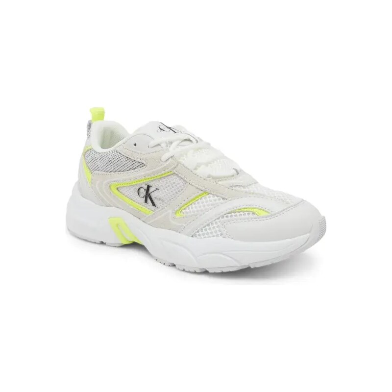 CALVIN KLEIN JEANS Tenisky RETRO TENNIS s přídavkem kůže