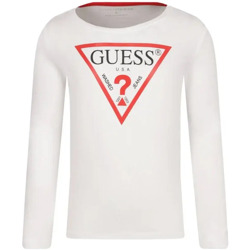 Guess Tričko s dlouhým rukávem | Regular Fit