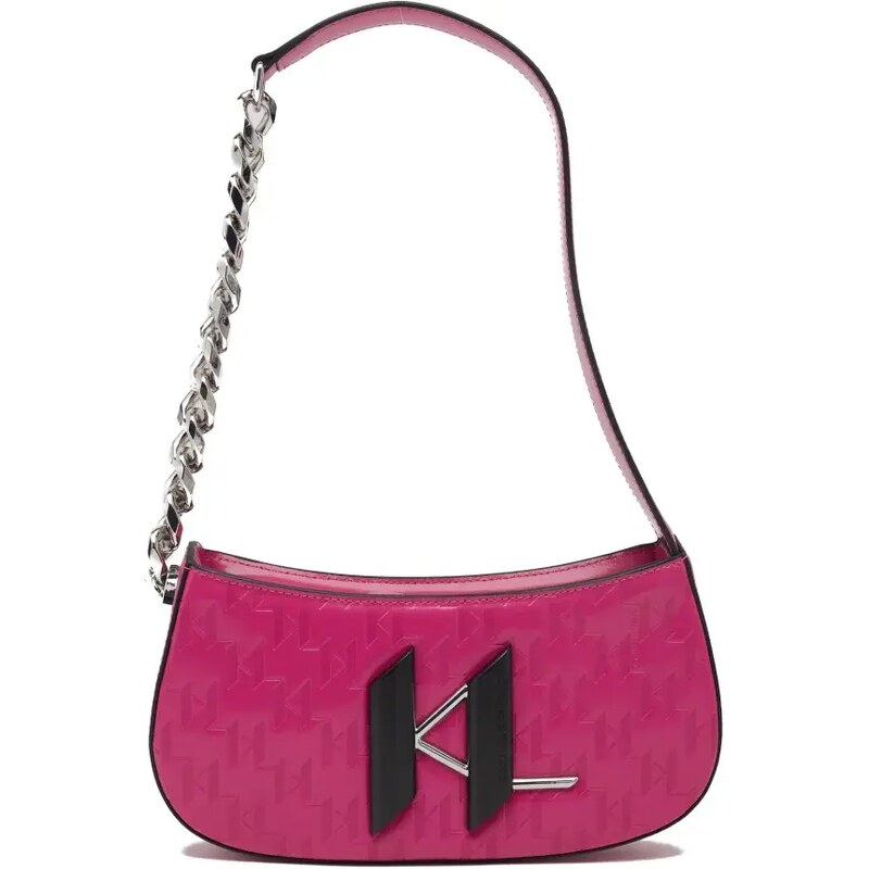 Karl Lagerfeld Kůžoné hobo kabelka K/Saddle Chain