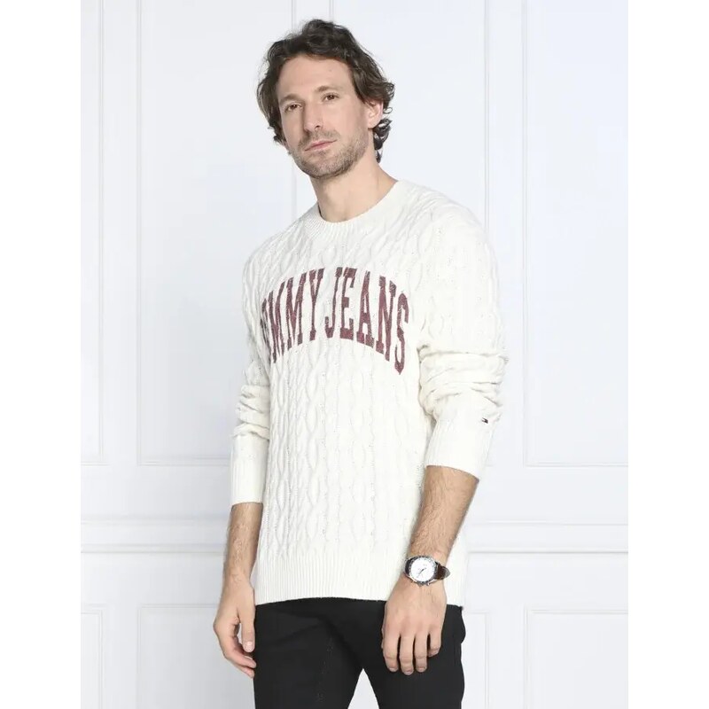 Tommy Jeans Svetr COLLEGIATE | Relaxed fit