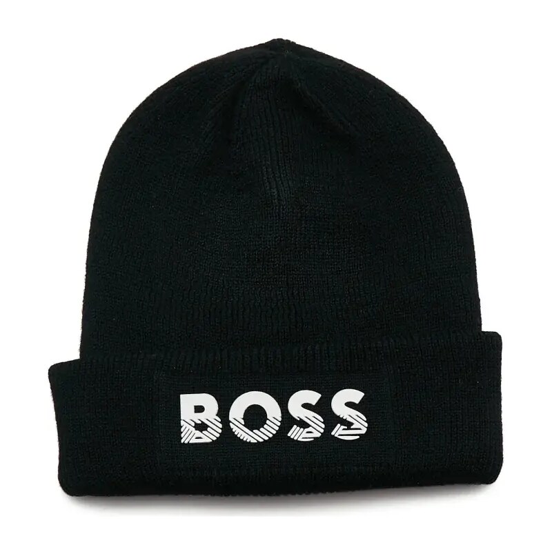 BOSS Kidswear Čepice | s příměsí vlny