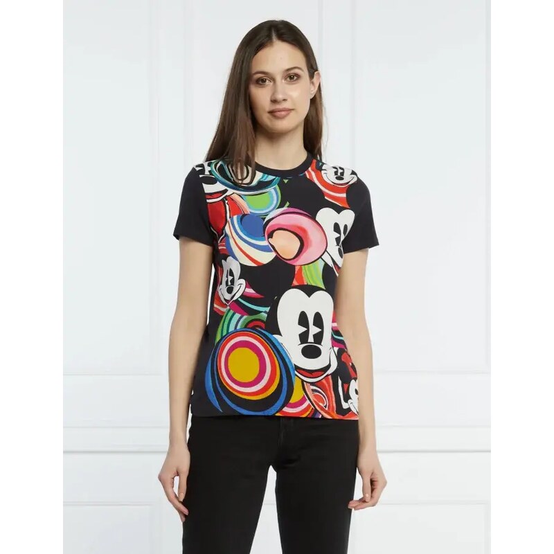 Desigual Tričko TS_MICKEY MARBLES | Regular Fit