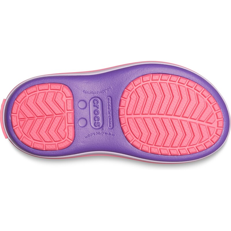 Dětské boty Crocs CROCBAND LodgePoint Boot K fialová